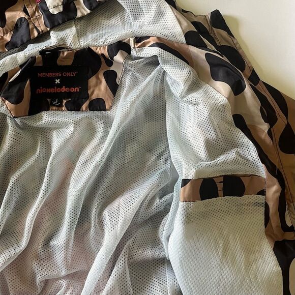 Members Only x Nickelodeon Windbreaker Jacket Hey Arnold Rugrats Unisex Small - Picture 7 of 10